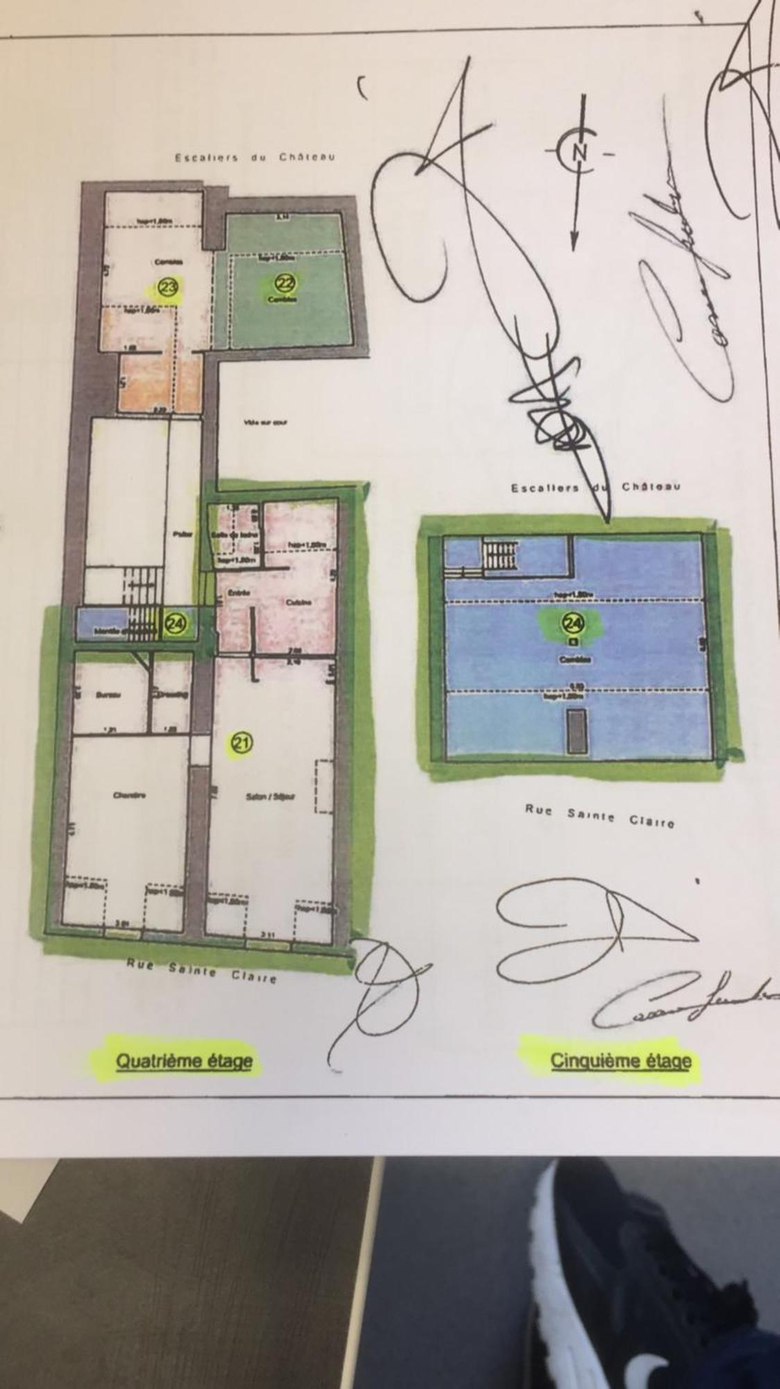 Annecy Sainte Claire Duplex Gare-Lac 4E Etage 4Ou6 Personnes Exteriör bild